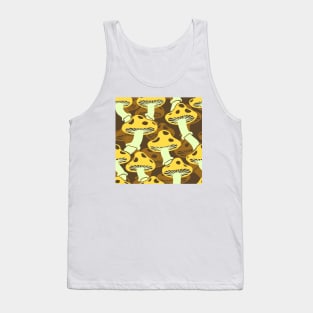 Double Mushroom Pattern 2 Tank Top